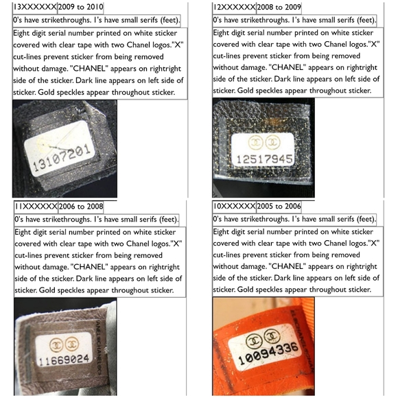 JUST SHARING! Chanel Serial Number Info - Picture 6 of 11